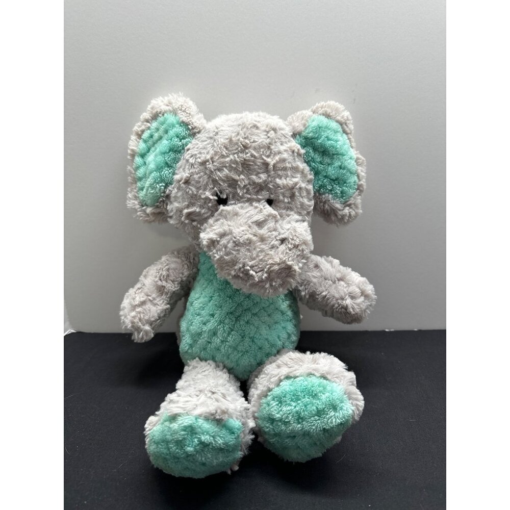 Spark Create Imagine Plush Elephant Rattle Toy With Crinkle Ears For Babies & To